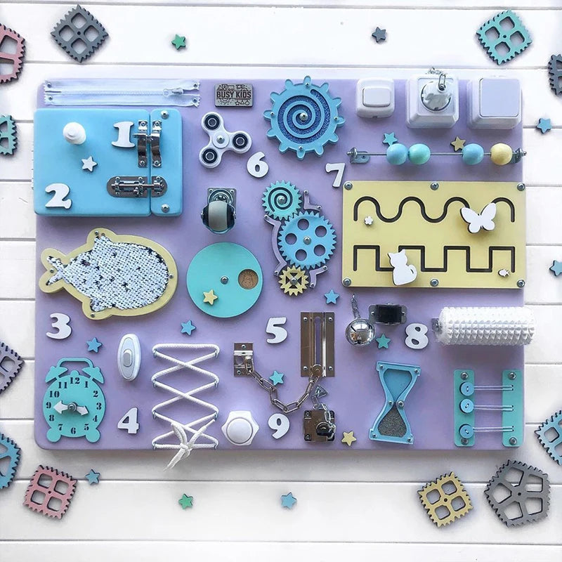 Montessori Busy Board DIY Accessories