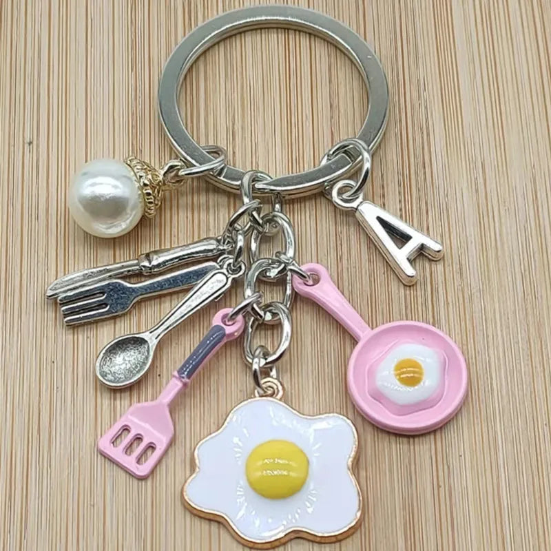 A-Z Letter Kitchen Keychain