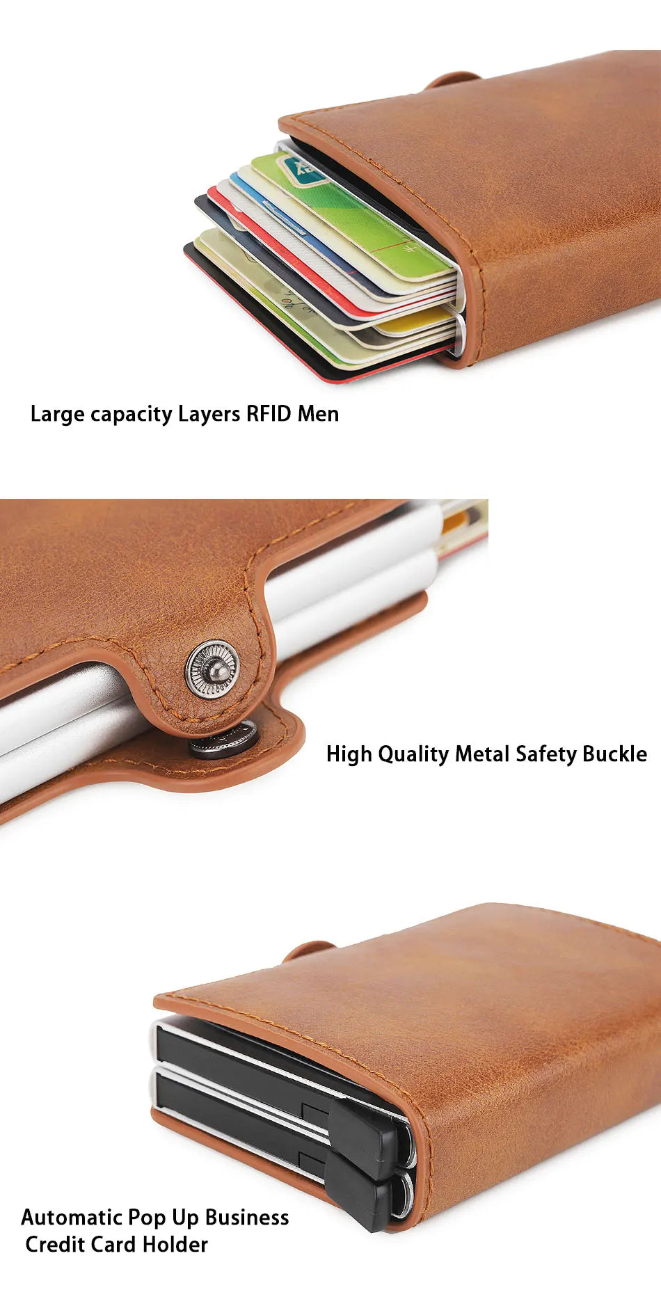 RFID Metal Card Wallet