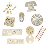 Montessori Busy Board DIY Accessories