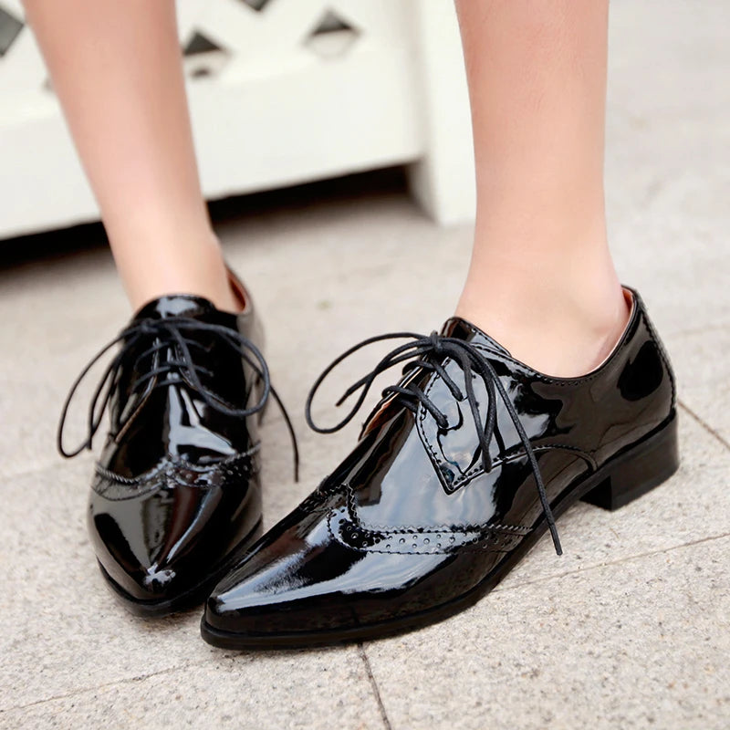 Women Polka Brogues – 2025