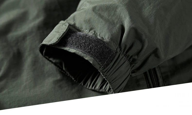 Men’s Waterproof Hooded Windbreaker