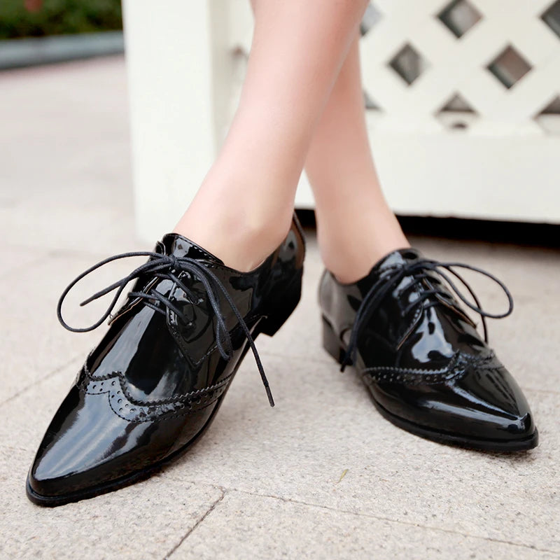 Women Polka Brogues – 2025