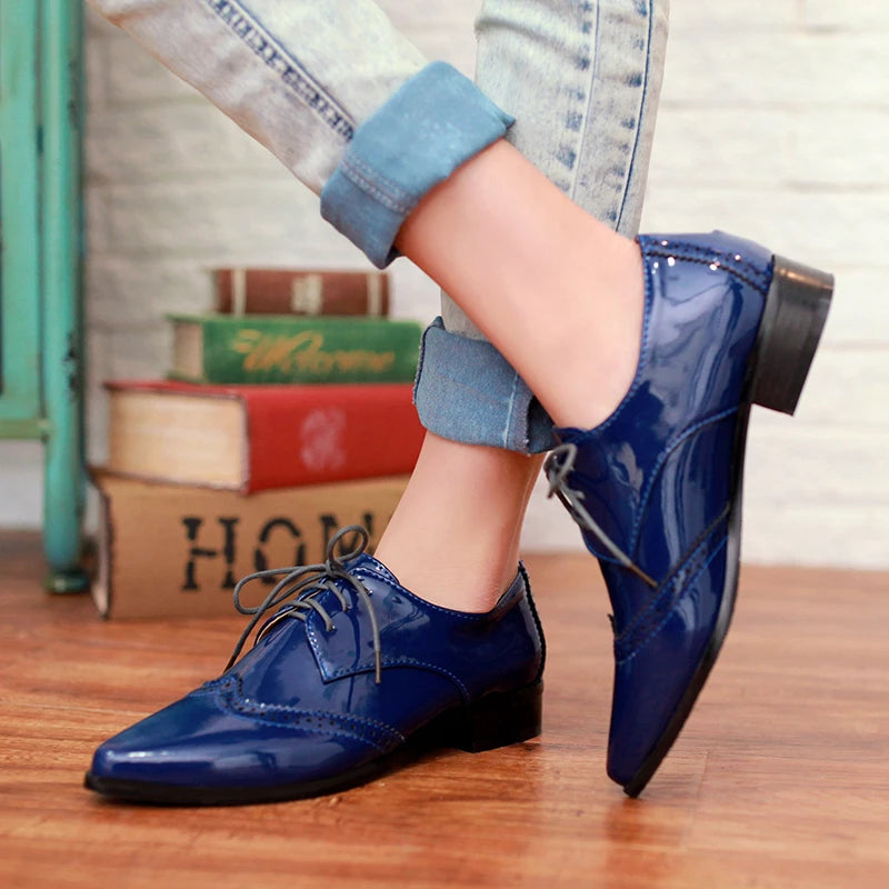 Women Polka Brogues – 2025