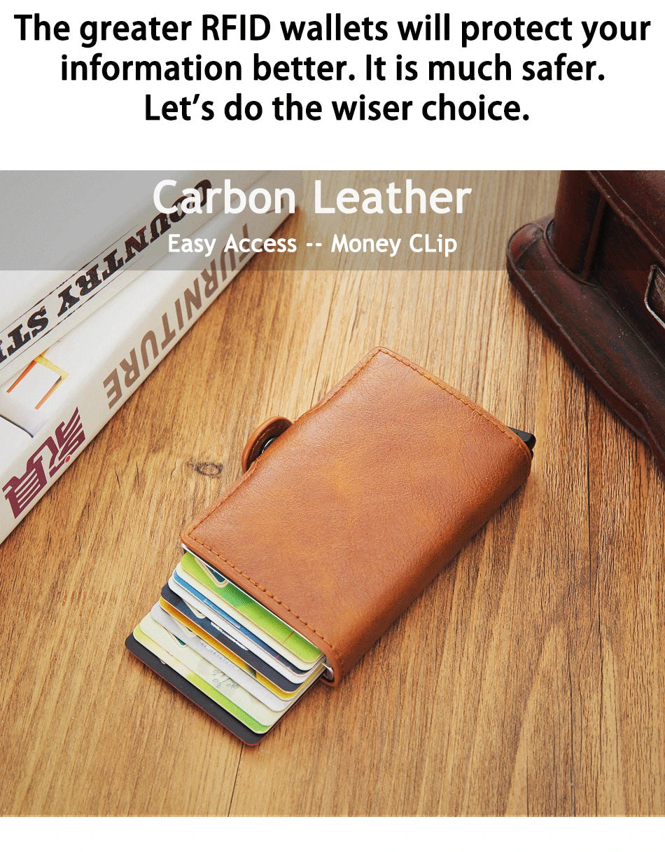 RFID Metal Card Wallet