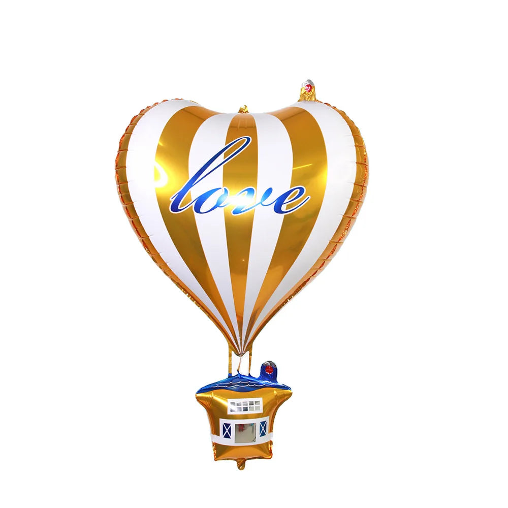 Hot Air Balloon Foil Balloon 22 Inch