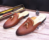 Men’s Designer Leather Mules
