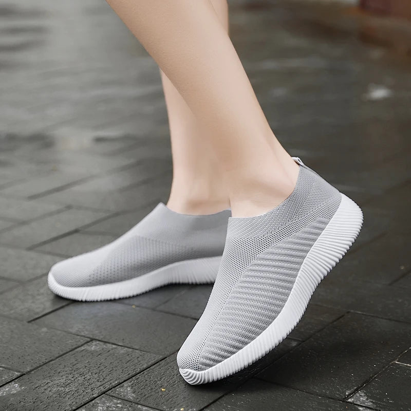 Women's Vulcanized Slip-On Sneakers