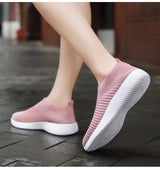 Women's Vulcanized Slip-On Sneakers