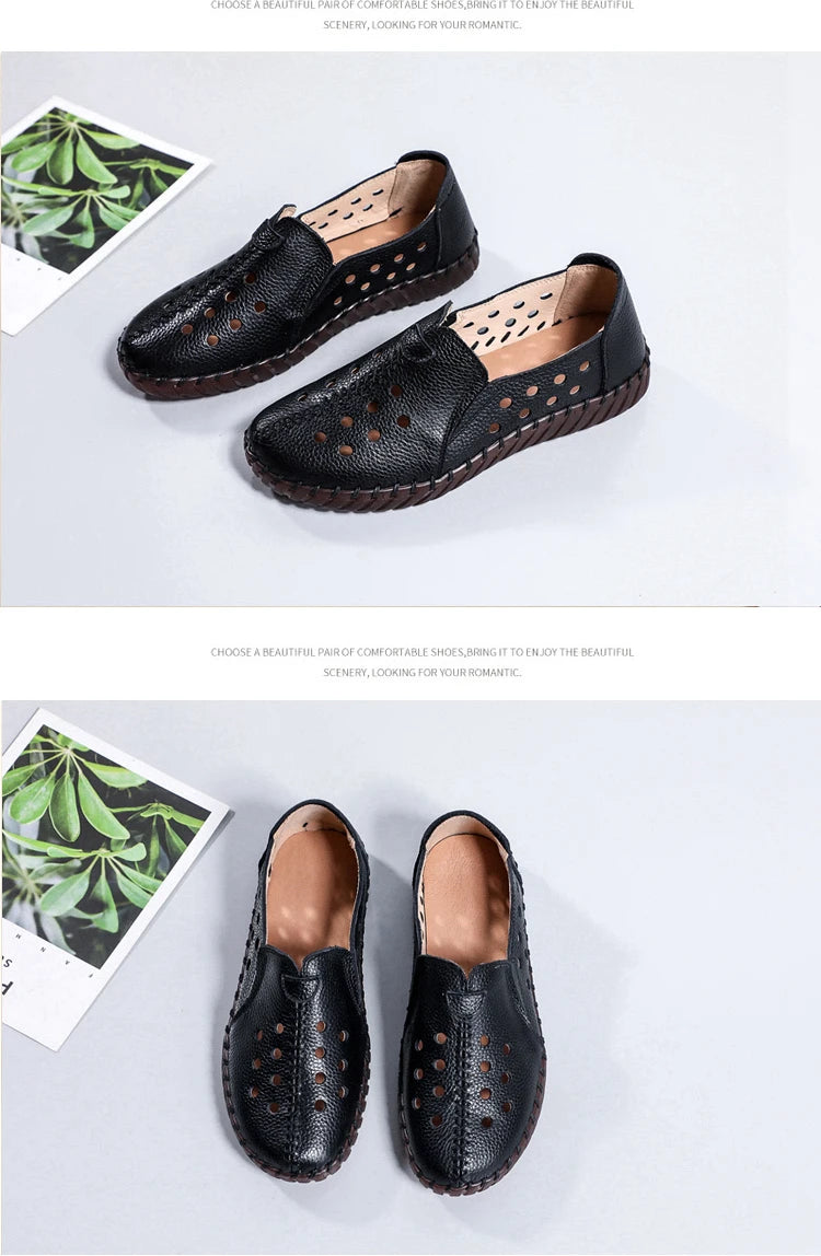 Women Leather Moccasins – 2025