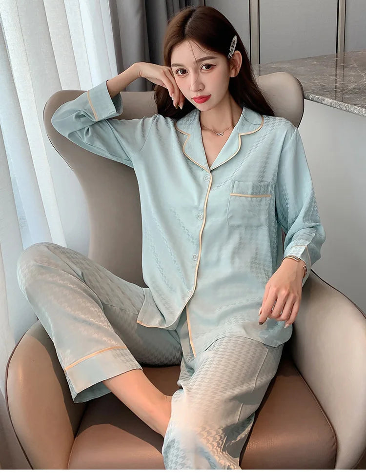 Signature Satin Pajama Set