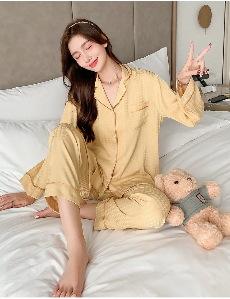 Signature Satin Pajama Set