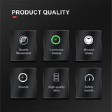 Men’s Business Quartz Watch with Calendar