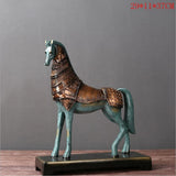 European Lucky Horse Resin Ornament