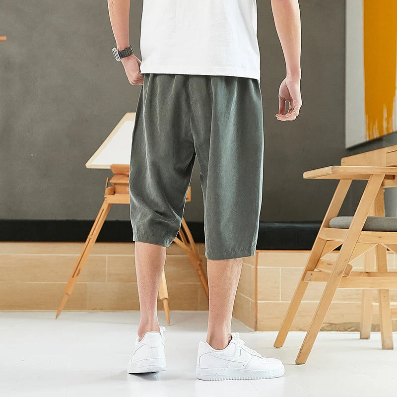 Men’s Plus Size Summer Harem Pants