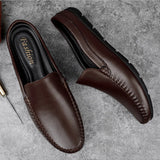 Men’s Summer Leather Mules