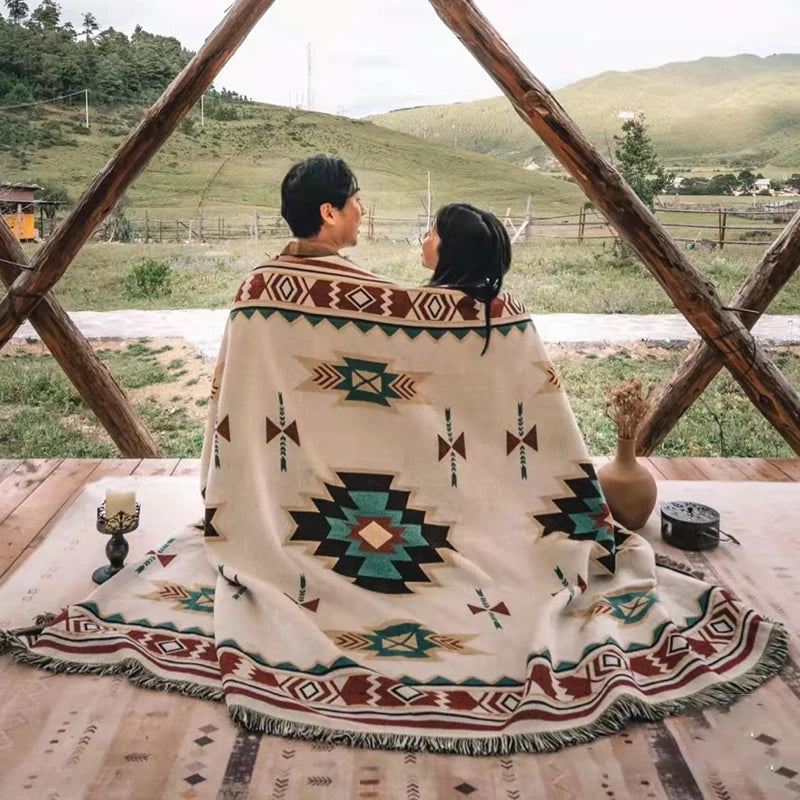 Ethnic Bohemian Blanket