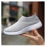 Women's Vulcanized Slip-On Sneakers