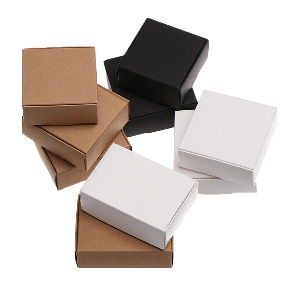 10pcs Kraft Gift Boxes