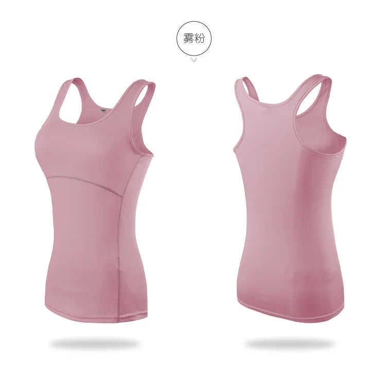 Women Quick Dry Yoga Tank Top
