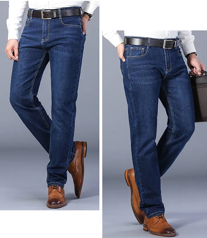 Men Stretch Slim Jeans