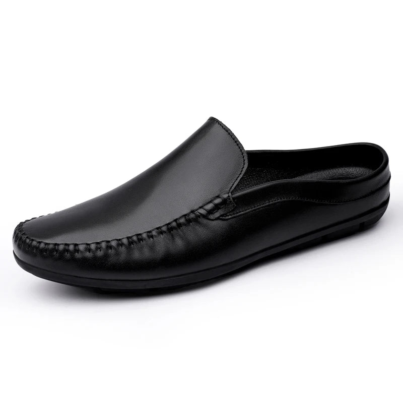 Men’s Summer Leather Mules