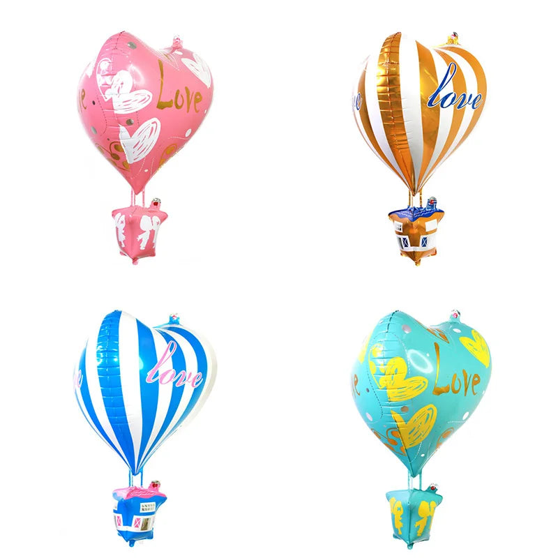 Hot Air Balloon Foil Balloon 22 Inch