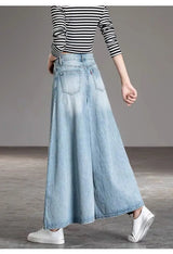 Women Vintage Baggy Summer Jeans