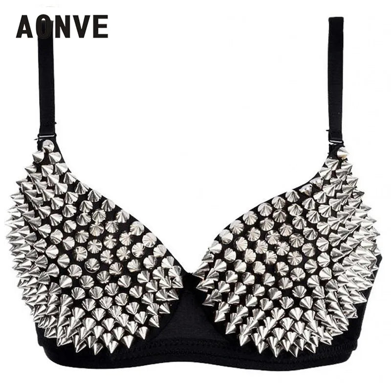 Rhinestone Bra Top Lingerie