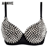 Rhinestone Bra Top Lingerie