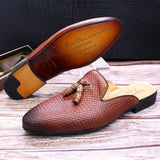 Men’s Designer Leather Mules