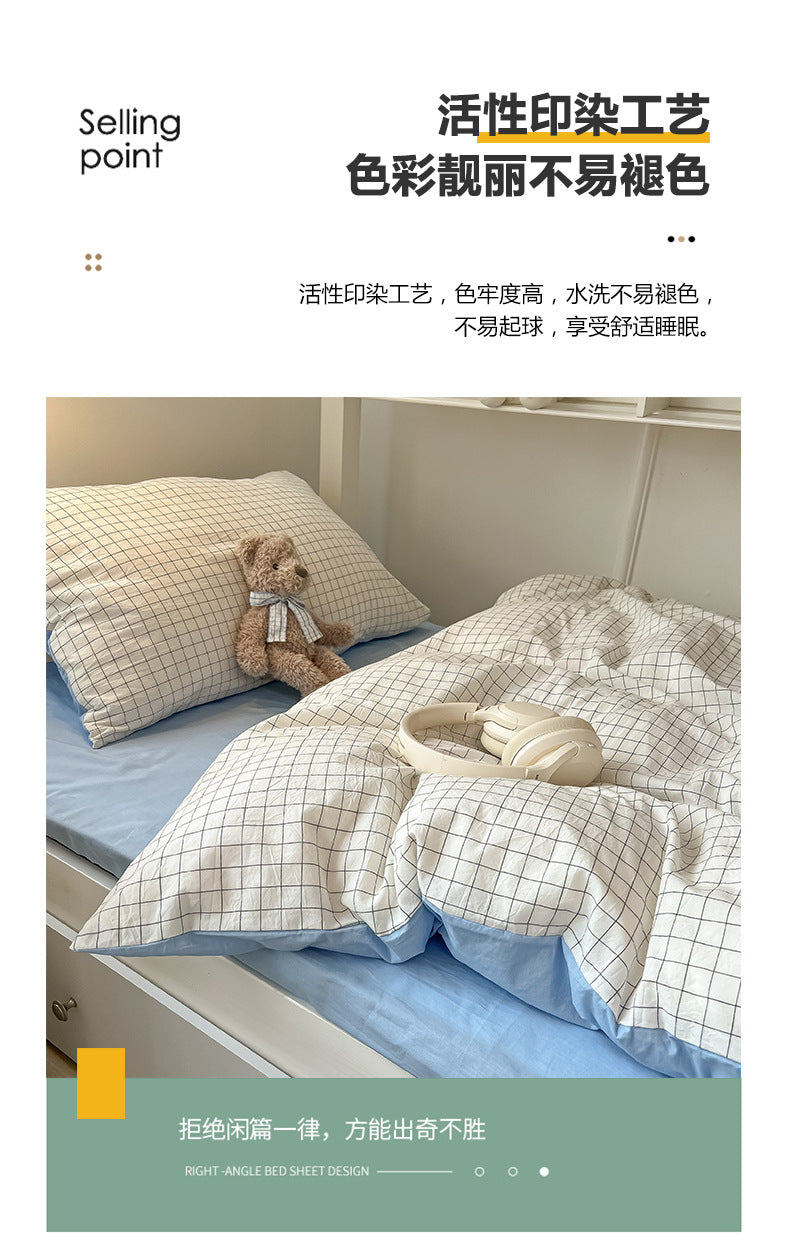 3pcs Cotton Bedding Set