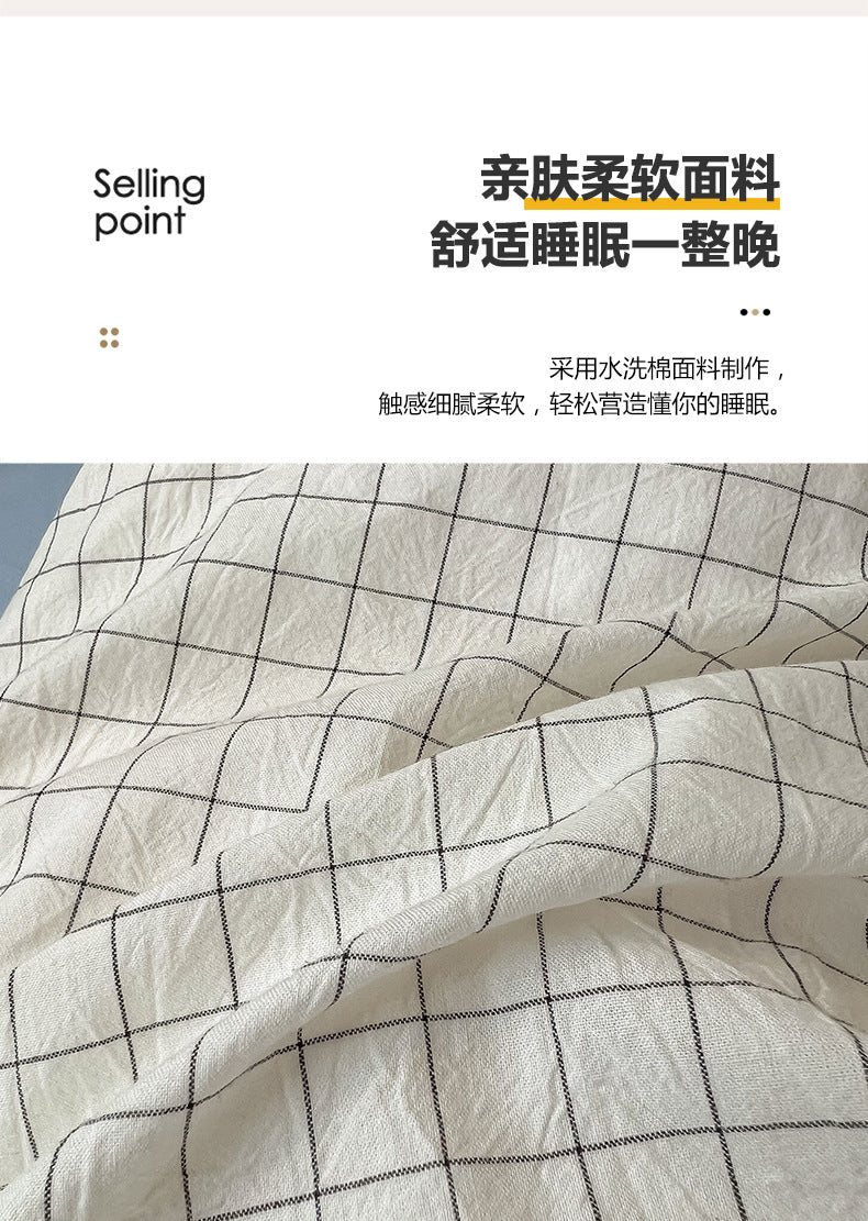 3pcs Cotton Bedding Set