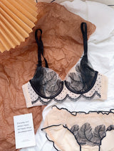 Women Rabbit Ear Bra Set