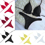 Lace-Up Brazilian Bikini