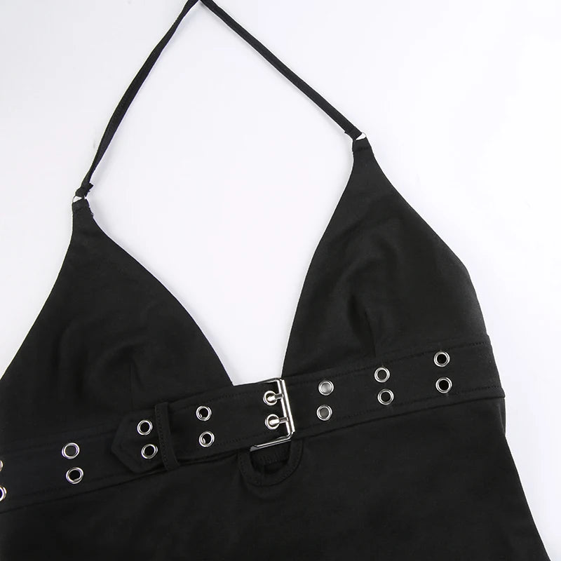 Women Backless Bandage Tank