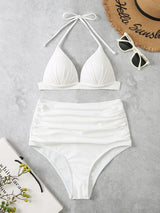 Solid Triangle Bikini