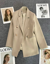 SilhouetteFit™ – Slim Blazer (Korean Fashion, Office-Ready Slimming Design)