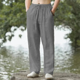 Men’s Cotton Linen Beach Pants