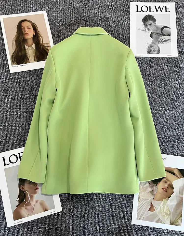 SilhouetteFit™ – Slim Blazer (Korean Fashion, Office-Ready Slimming Design)