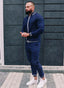 Men's Checkered Sports Tracksuit