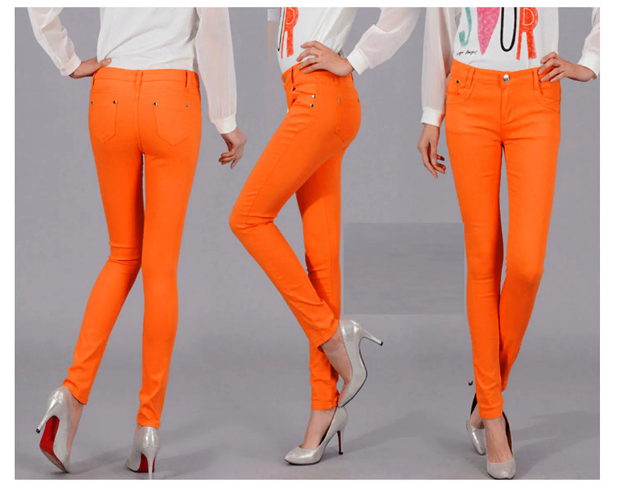 Women White Office Pants