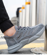 Men Lightweight Safety Work Shoes