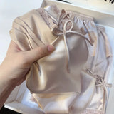 Curvy Luxe Satin Pajama Set