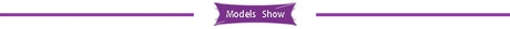 Header for Models Show section featuring a purple banner design.