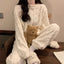 Women's Velvet Pajama Set