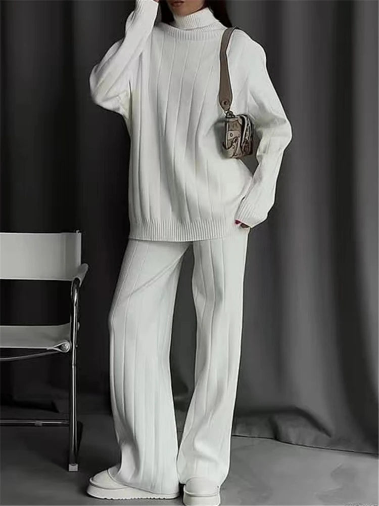 Women's Knit Tracksuit Set