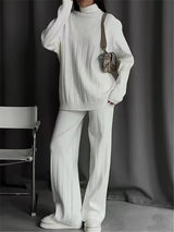 Women's Knit Tracksuit Set