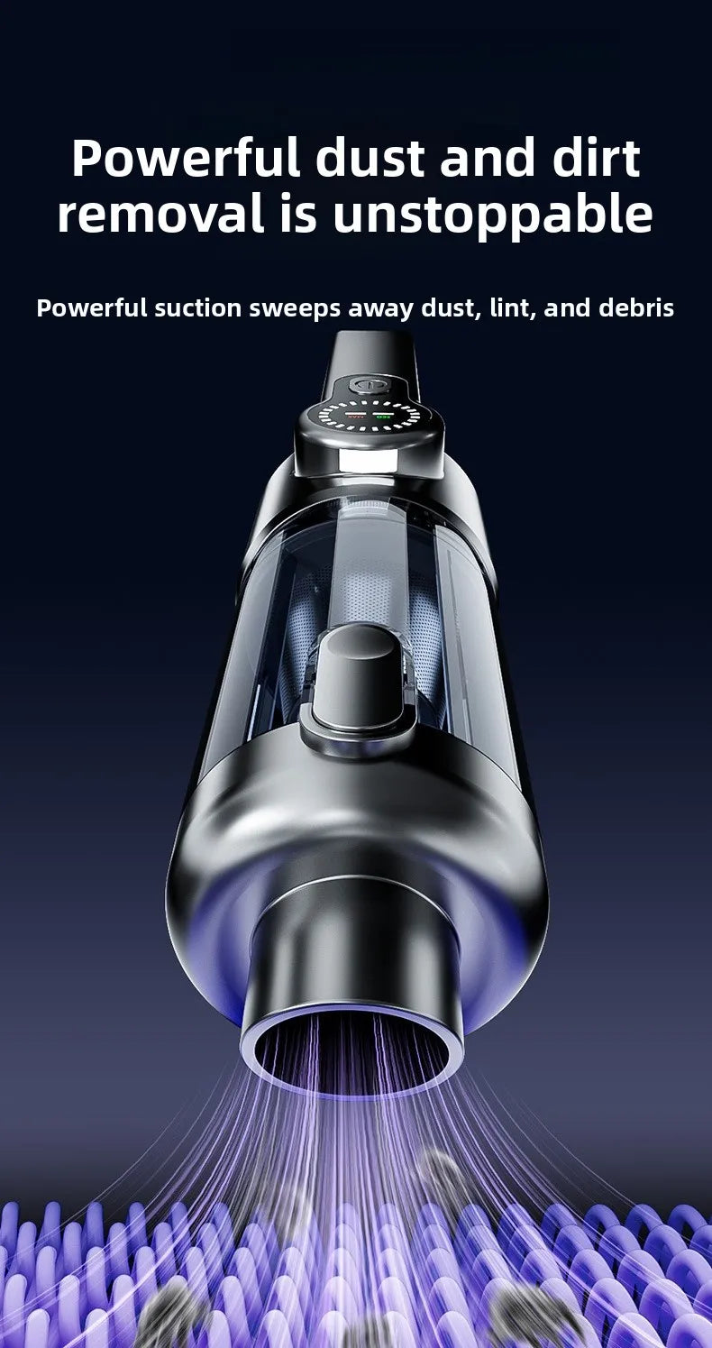 17000Pa Portable Car Vacuum Cleaner