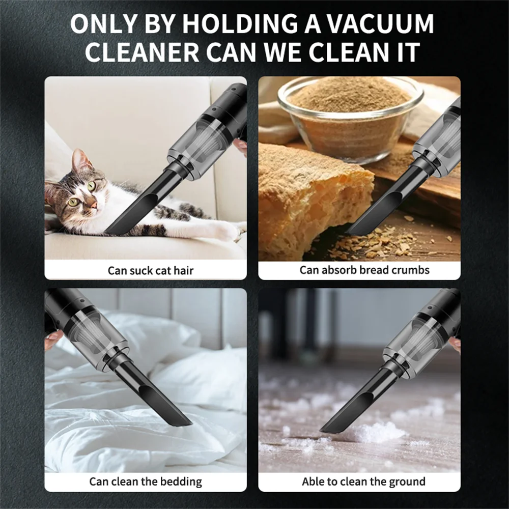 Portable Mini Car Vacuum Cleaner
